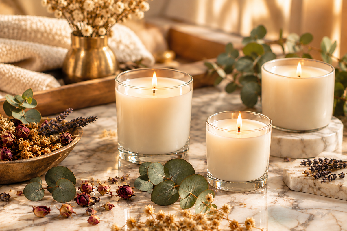 Natural Soy Candles & Home Fragrance