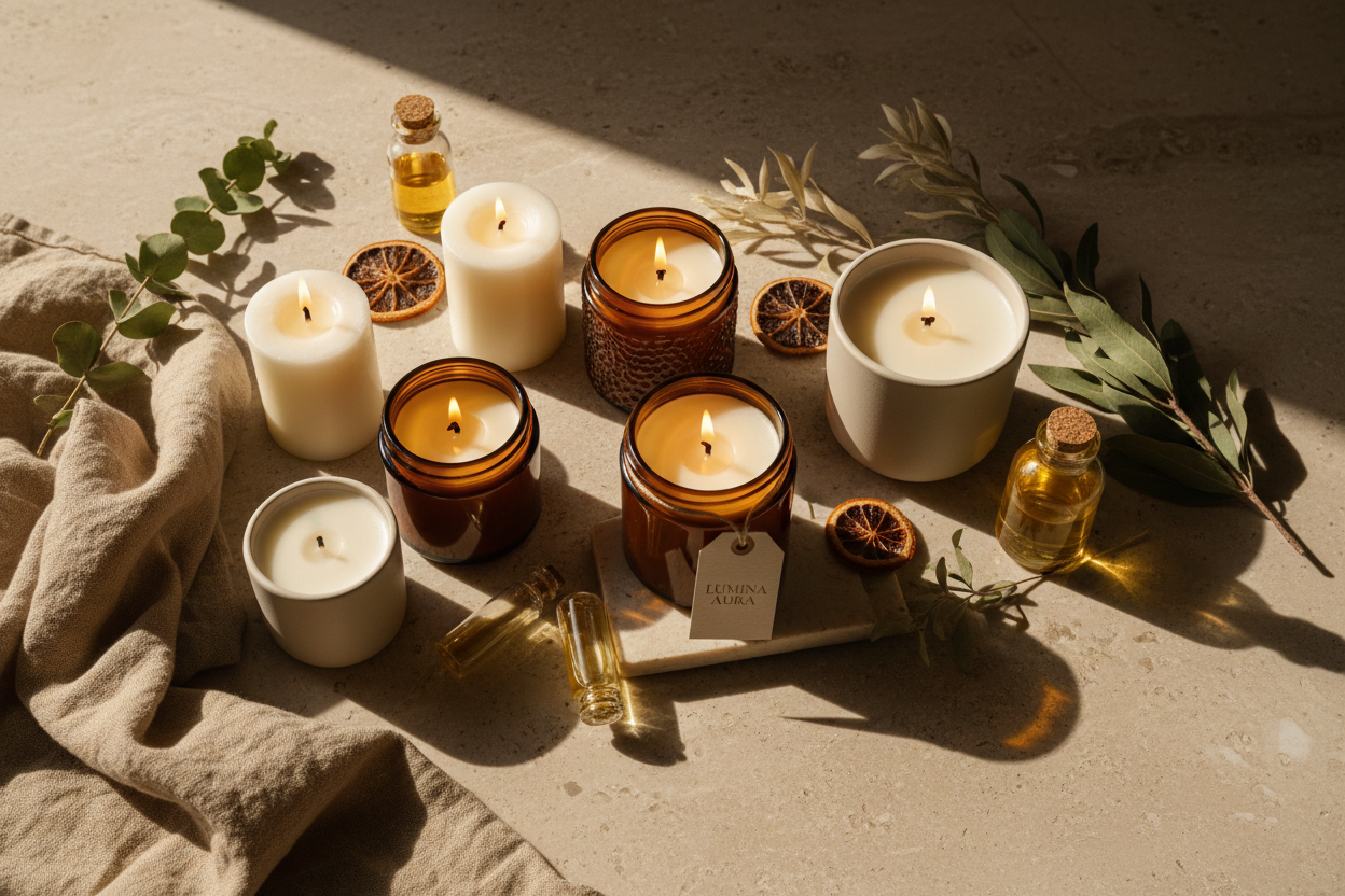Natural Soy Candles & Home Fragrance