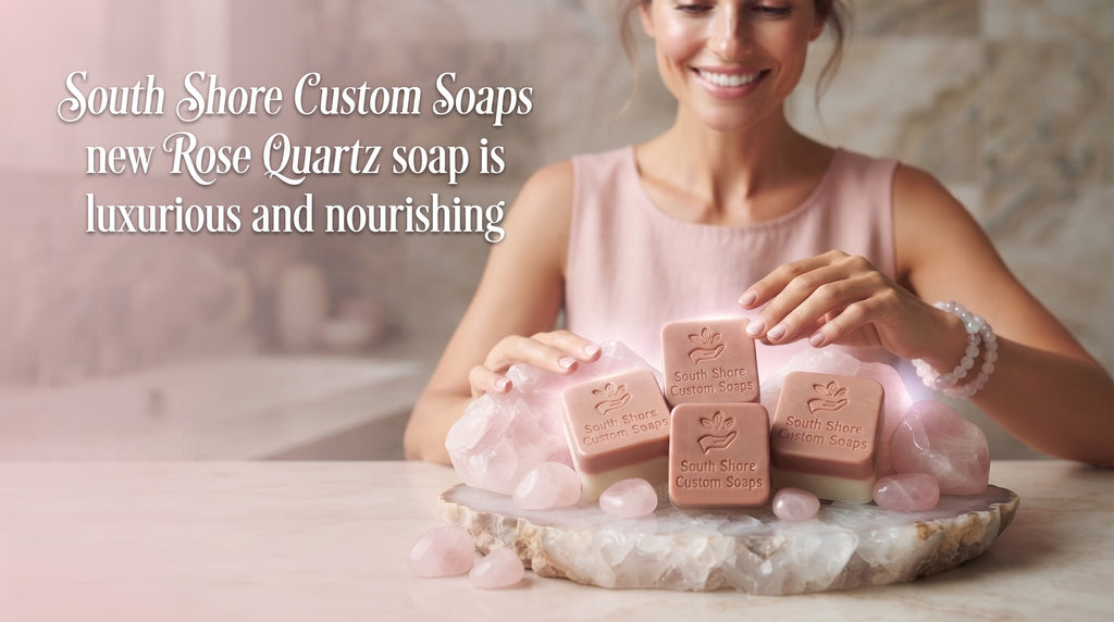 Rose Quartz Shea Butter Soap
