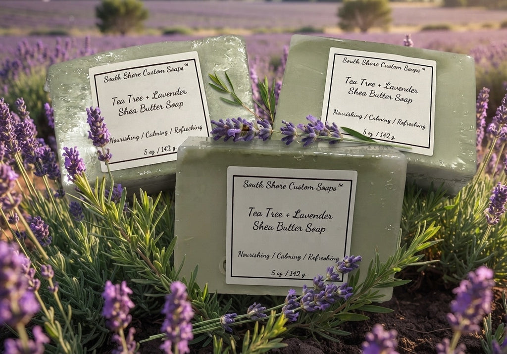Tea Tree + Lavender Shea Butter Soap