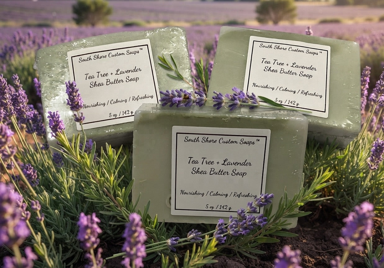 Tea Tree + Lavender Shea Butter Soap