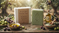 Olive Oil Bar Soap with French Green Clay Powder