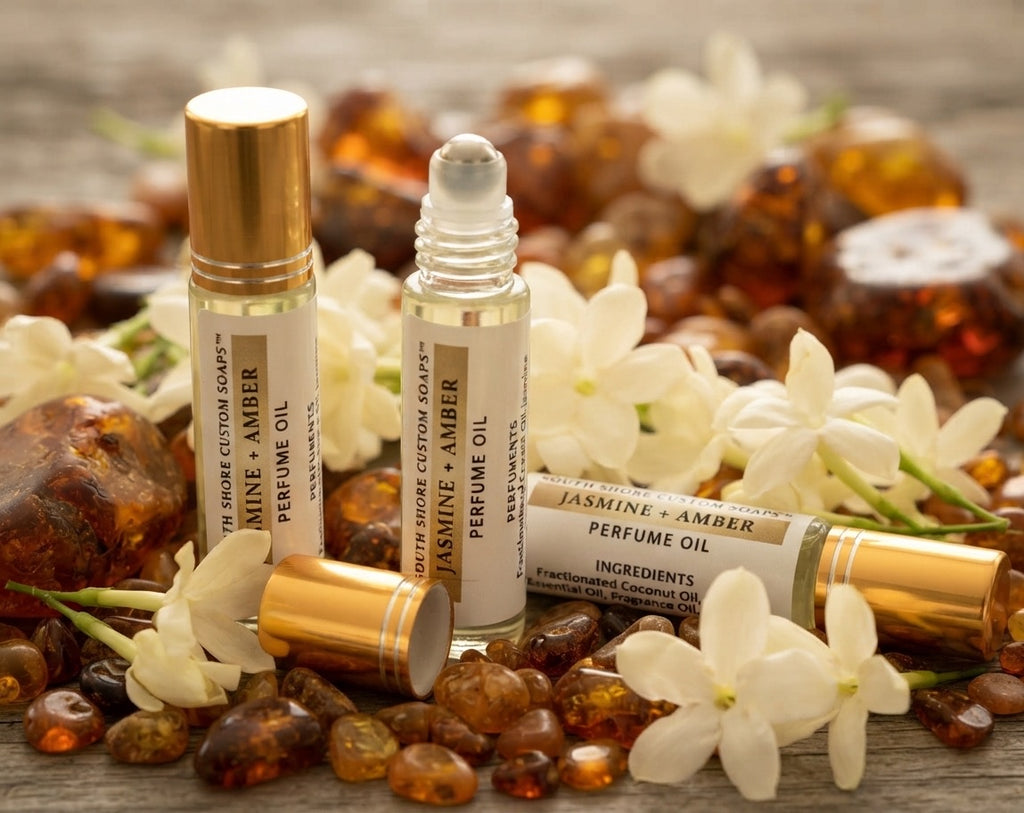 Jasmine + Amber Perfume Oil