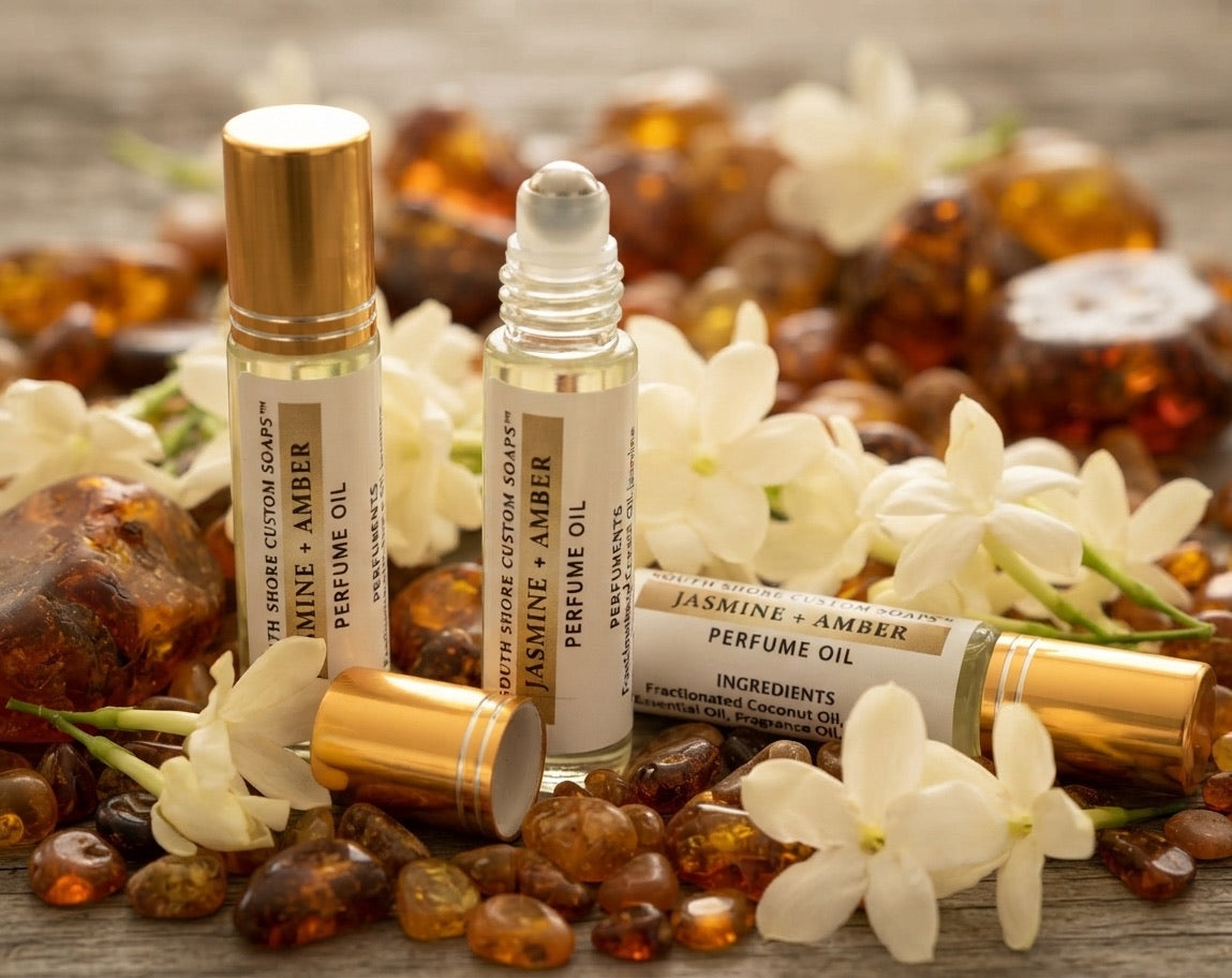 Jasmine + Amber Perfume Oil