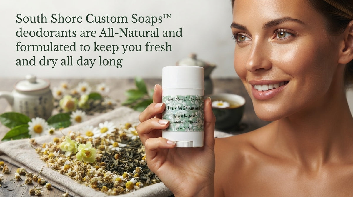 Green Tea & Chamomile Natural Deodorant