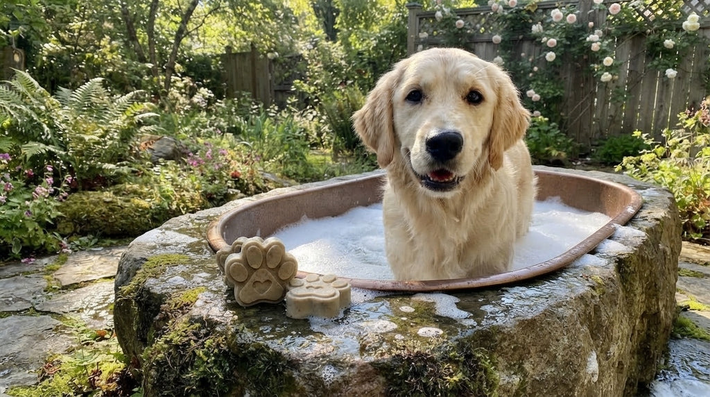 Oatmeal + Lavender Dog Shampoo Bar