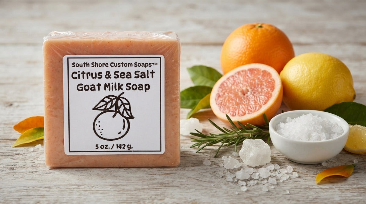 Citrus & Sea Salt Goat Milk Soap