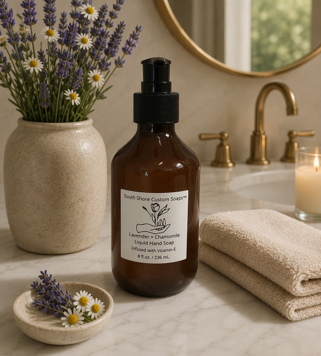 Lavender + Chamomile Liquid Hand Soap