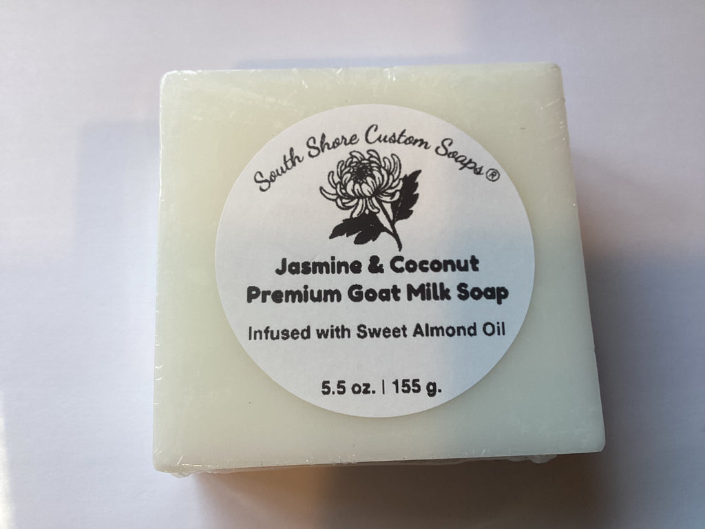 Jasmine & Coconut Premium Goat Milk Soap