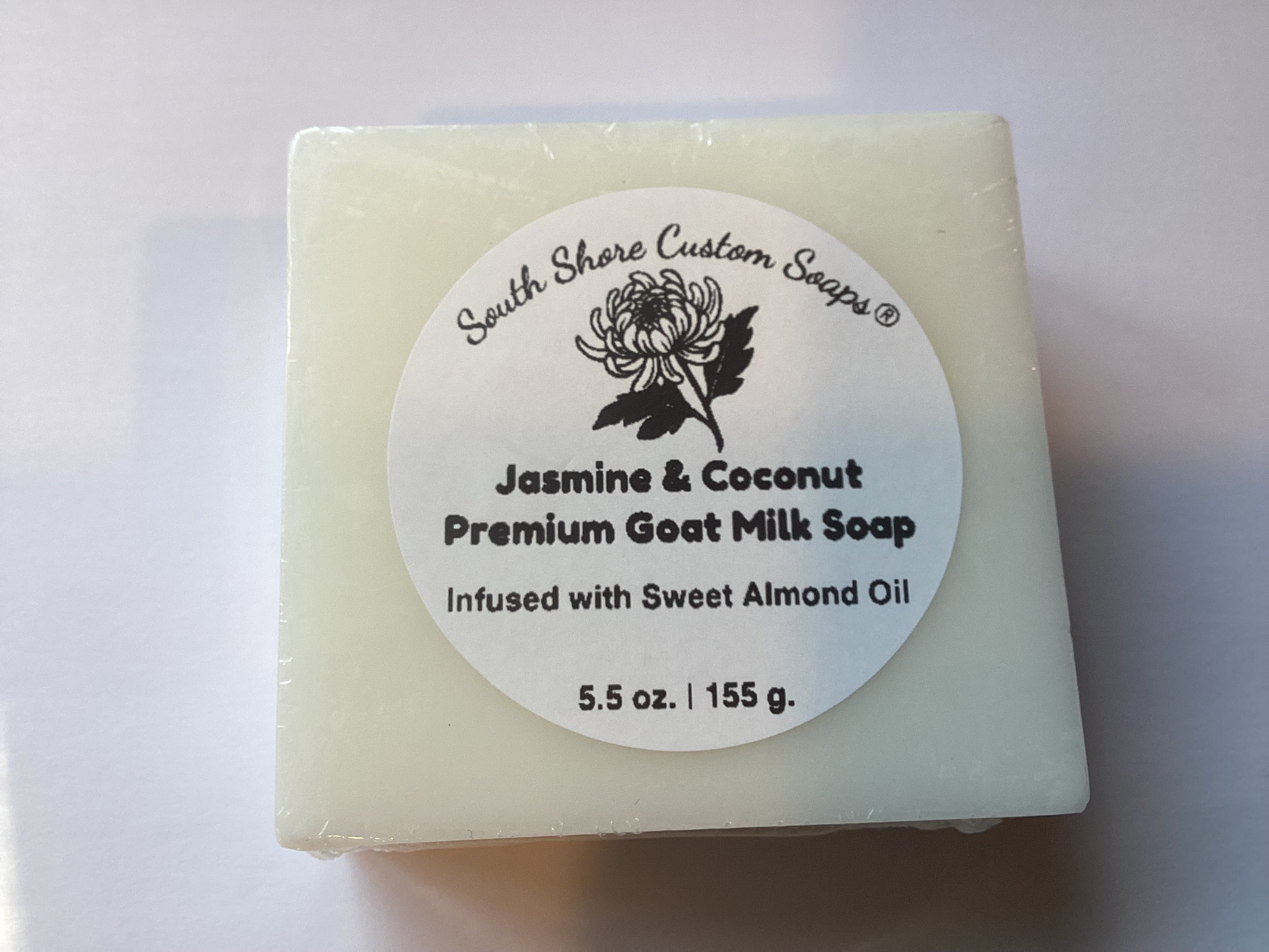 Jasmine & Coconut Premium Goat Milk Soap