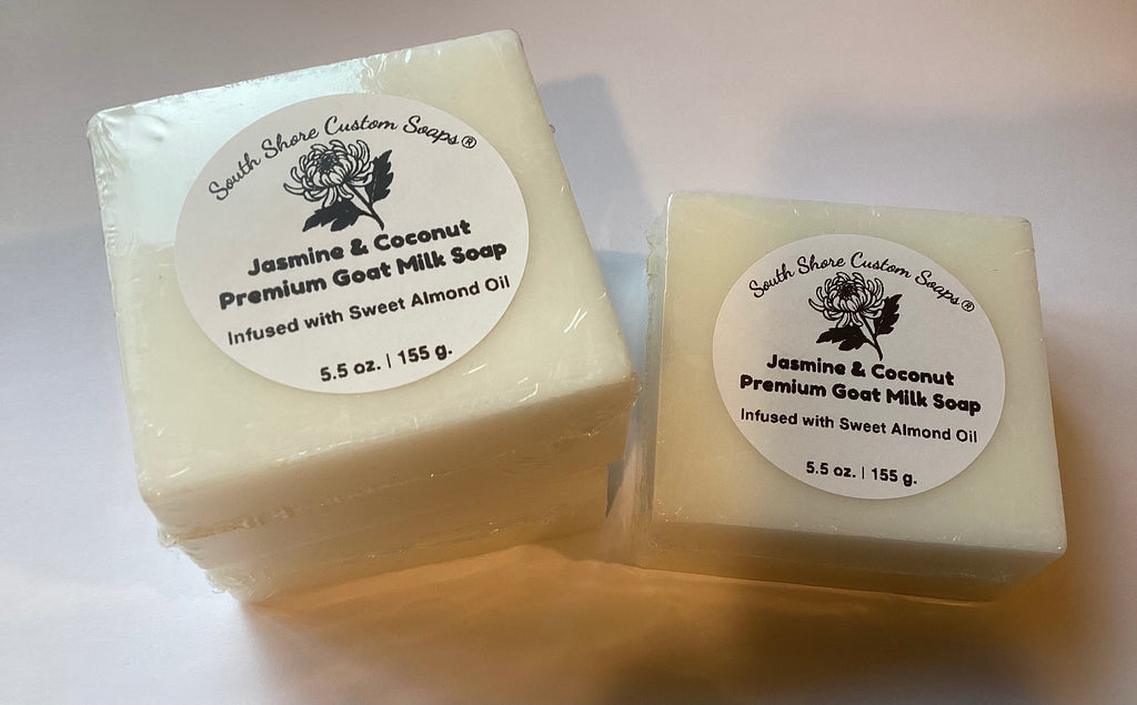 Jasmine & Coconut Premium Goat Milk Soap
