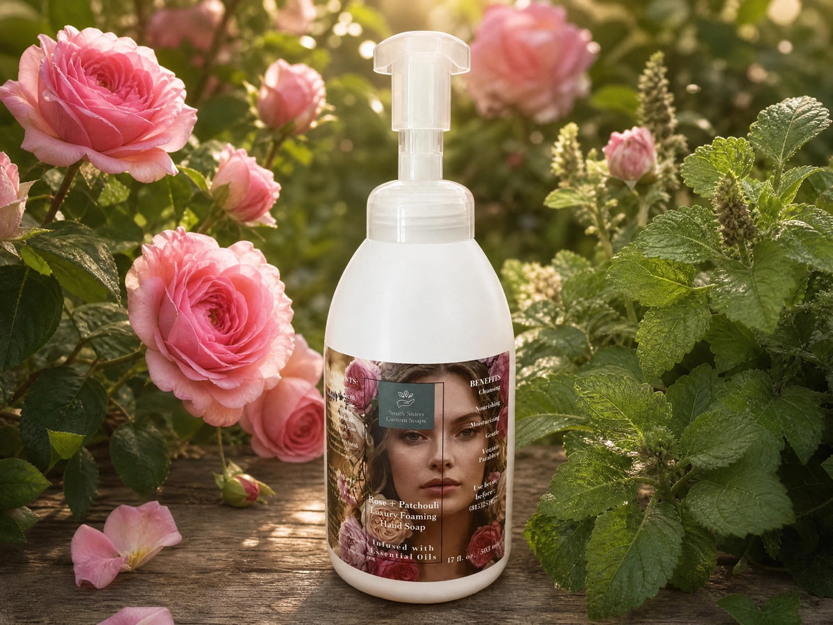 Rose + Patchouli Luxury Foaming Hand Soap