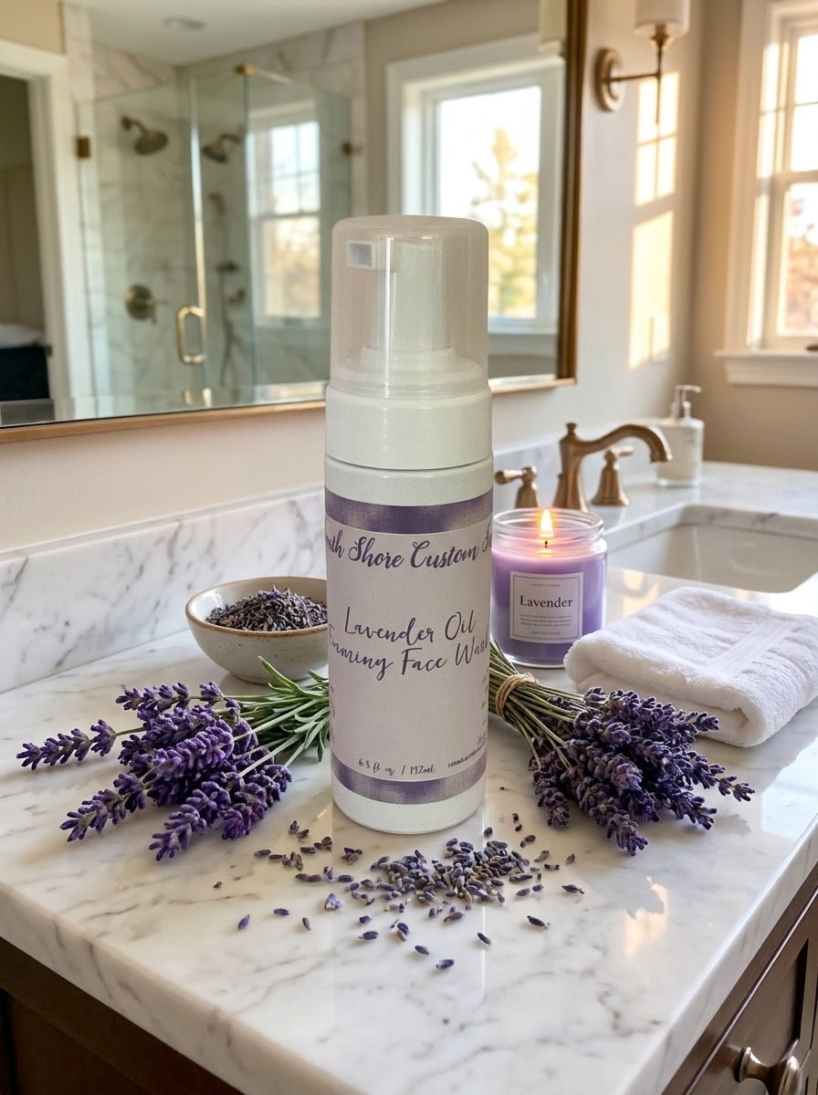 Lavender Oil Foaming Face Wash