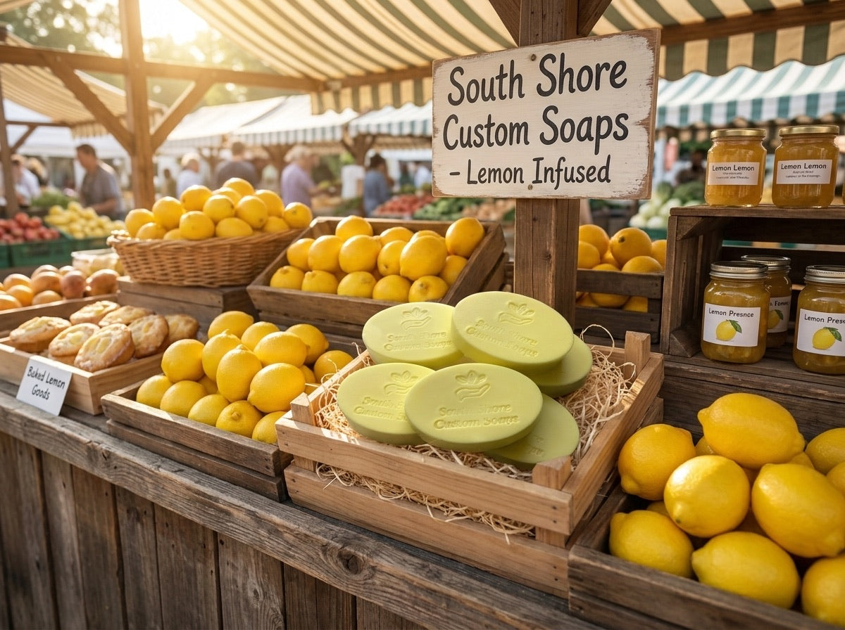 Farmers Market Fresh Lemon & Goat Milk Soap