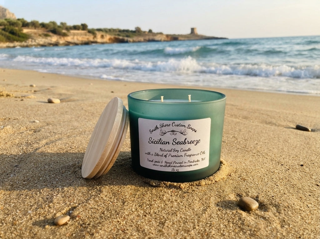 Sicilian Seabreeze Natural Soy Candle