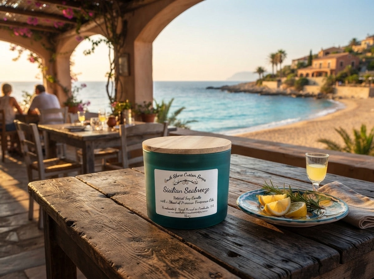 Sicilian Seabreeze Natural Soy Candle
