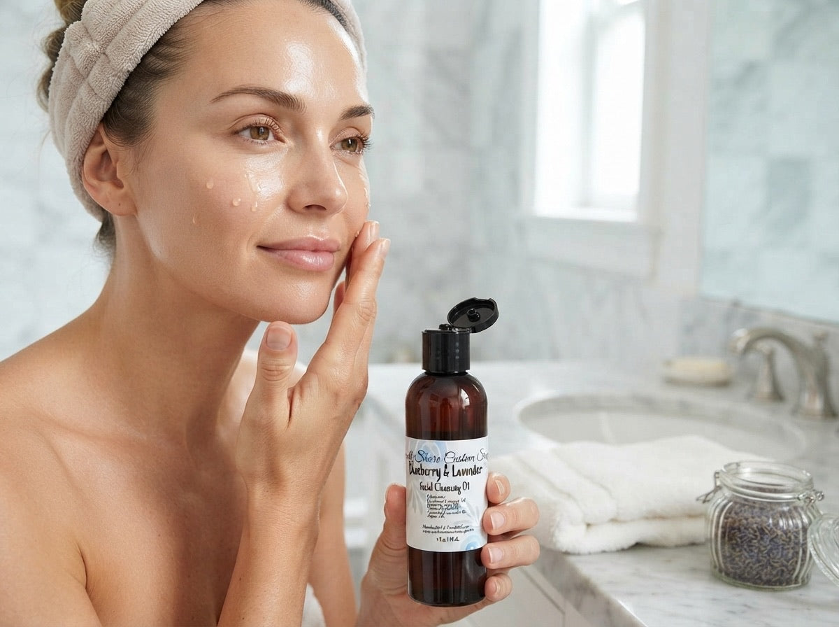 Blueberry & Lavender Facial Cleansing Oil