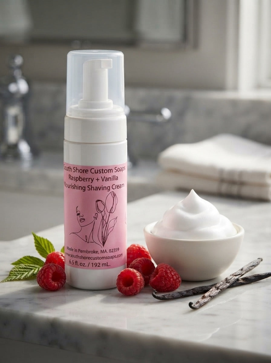 Raspberry +Vanilla Nourishing Shaving Cream
