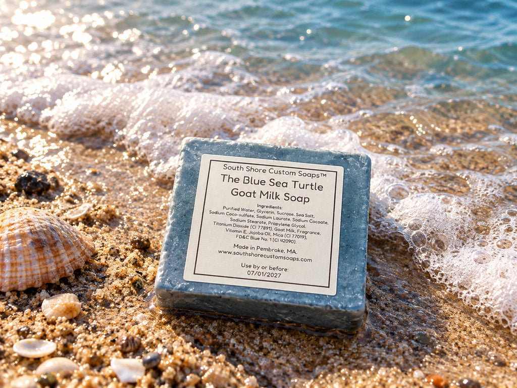 Blue Sea Turtle Goat Milk Soap