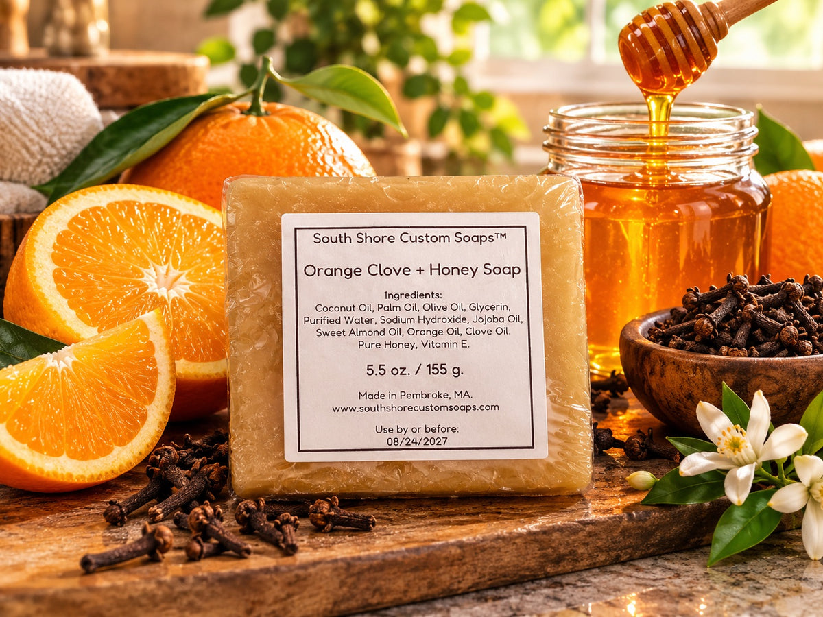Orange Clove + Honey Soap