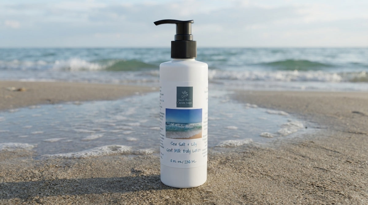 Sea Salt & Lily Goat Milk Body Lotion
