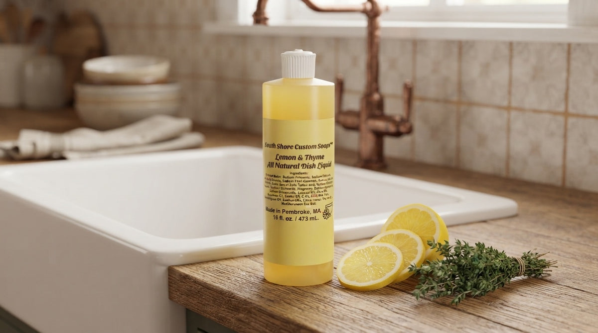 Lemon & Thyme All Natural Dish Liquid