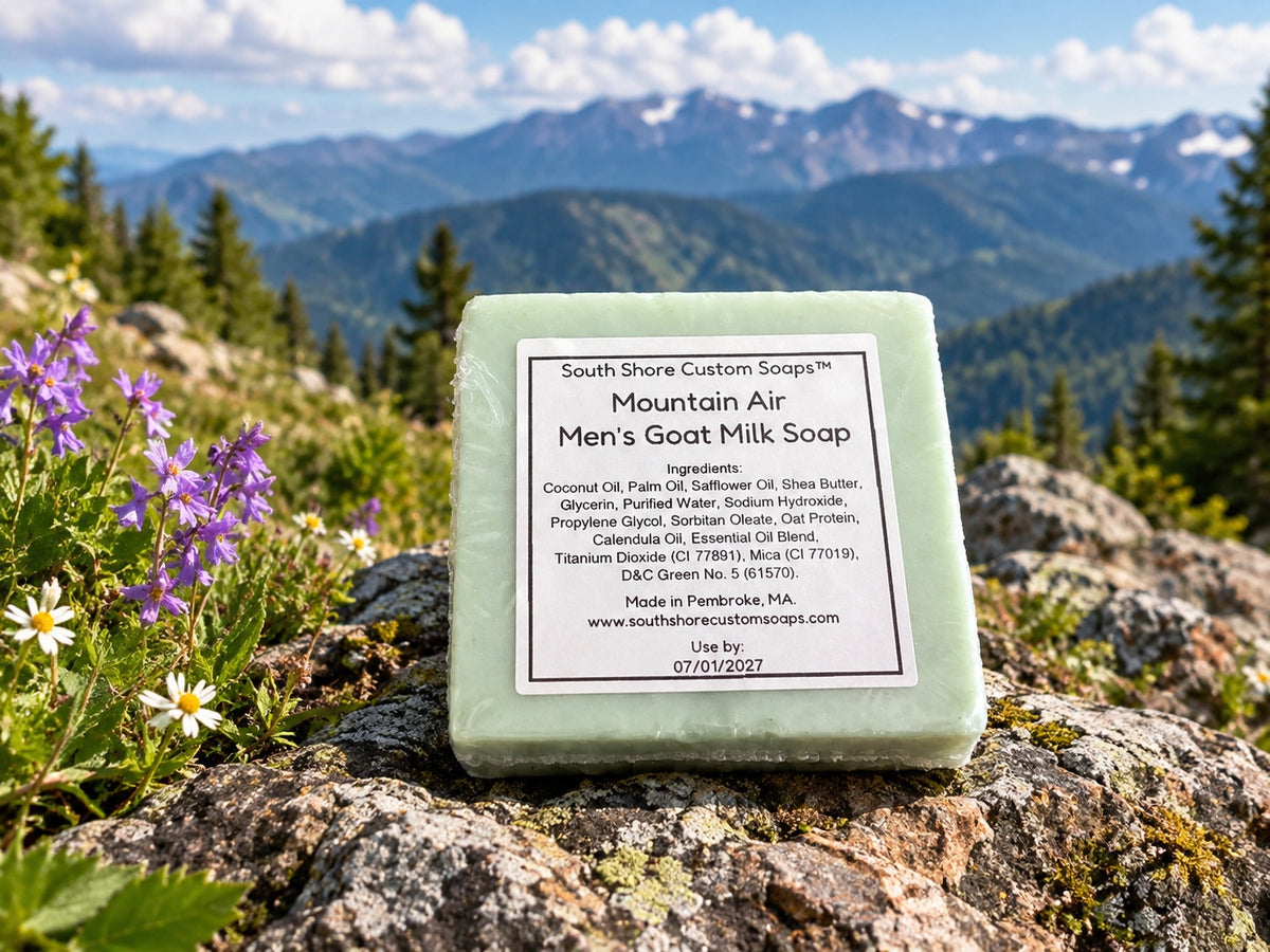 Mountain Air Men’s Goat Milk Soap
