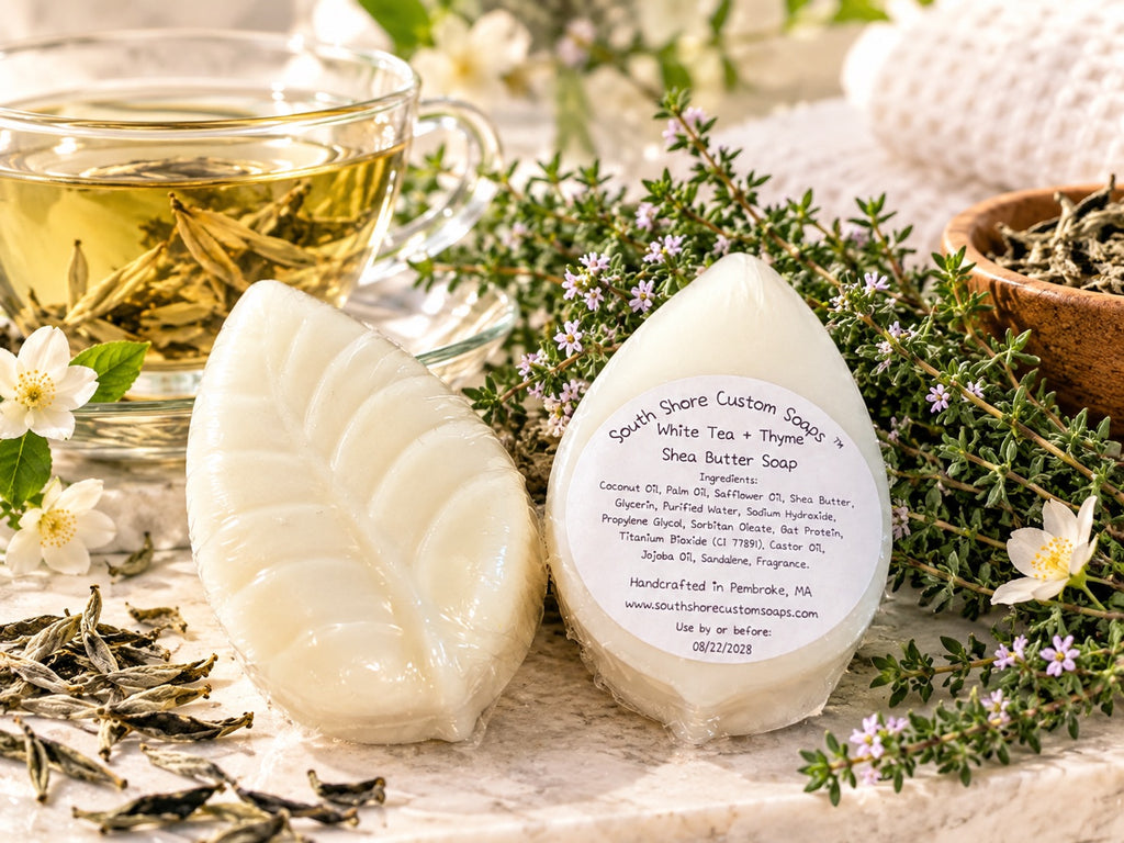 White Tea + Thyme Shea Butter Soap