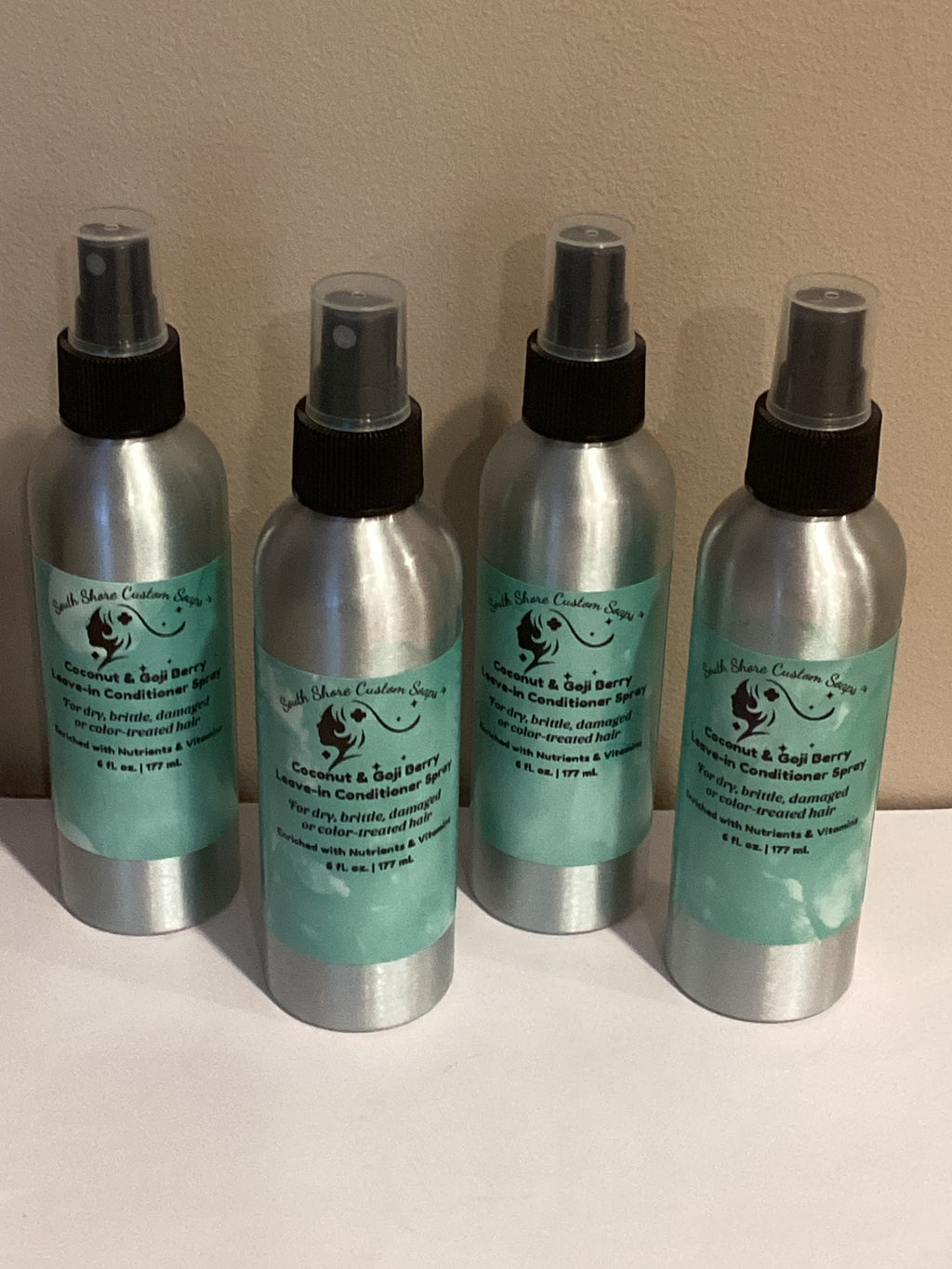 Coconut & Goji Berry Leave-In Conditioner Spray for dry, brittle, damaged or color-treated hair