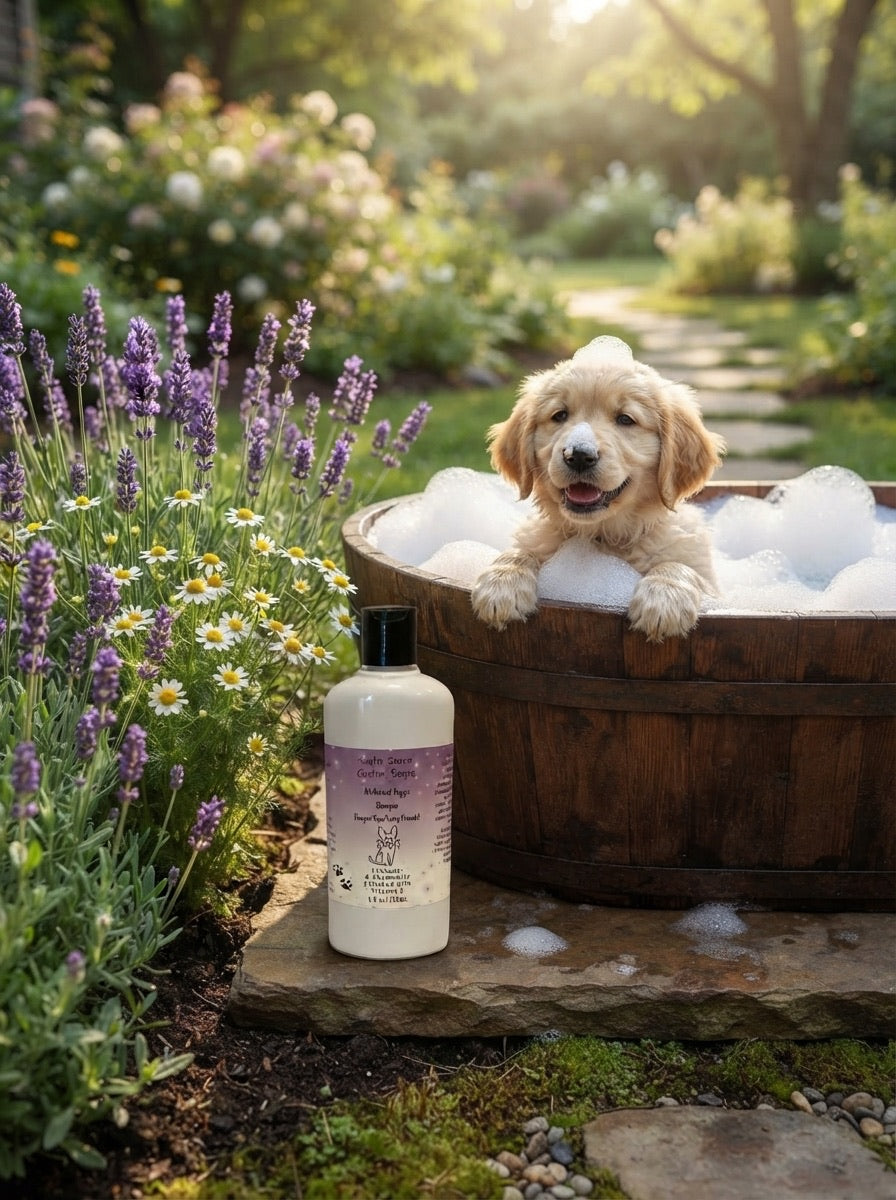 Lavender & Chamomile All Natural Doggie Shampoo