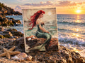 Sea Maiden Wooden Wall Art