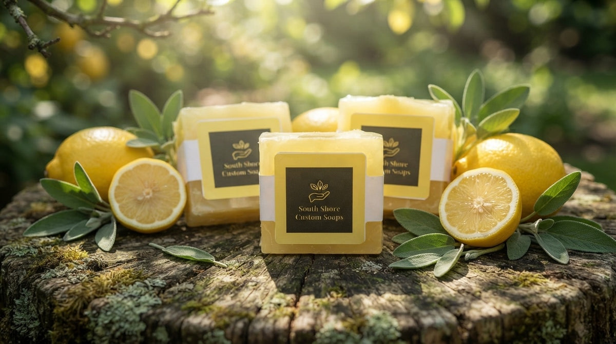 Lemon + Sage Glycerin Soap