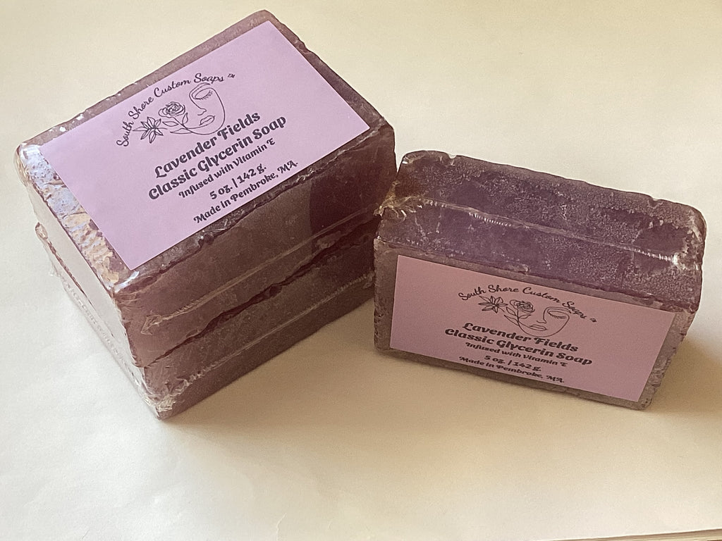 Lavender Fields Classic Glycerin Soap