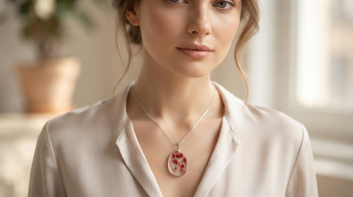 Red Roses Fashion Necklace