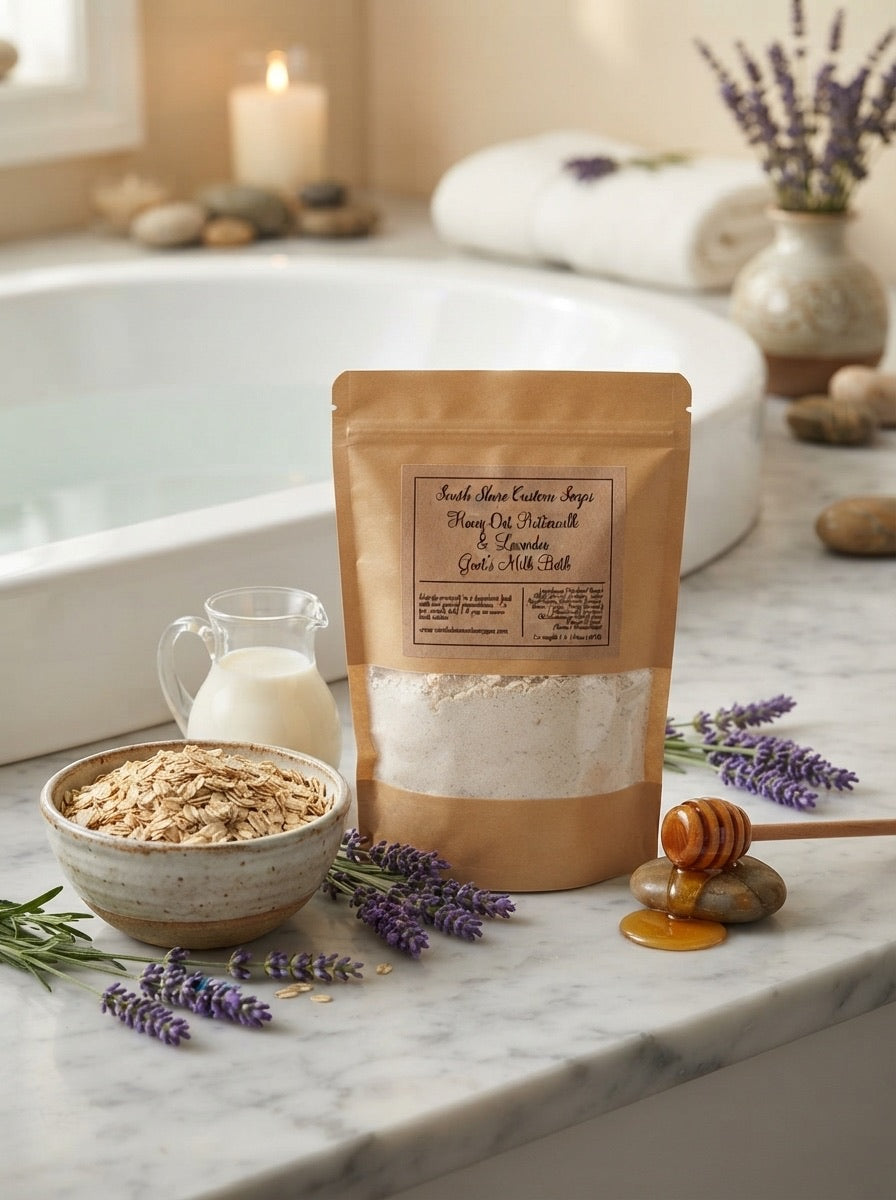 Honey Oat Buttermilk & Lavender Goat’s Milk Bath