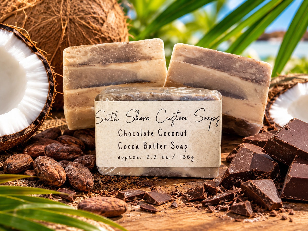 Chocolate Coconut Cocoa Butter Soap