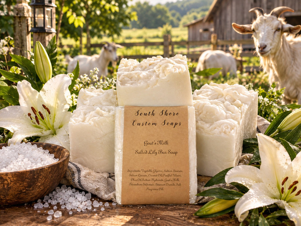 Goat’s Milk Salted Lily Bar Soap