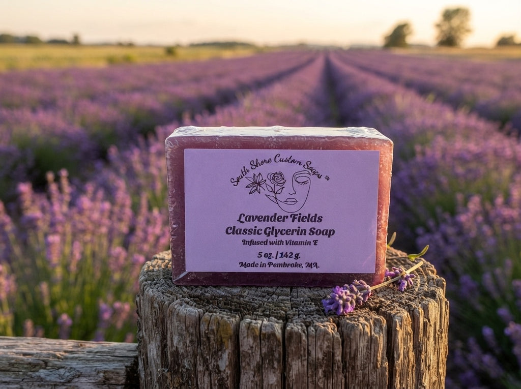Lavender Fields Classic Glycerin Soap
