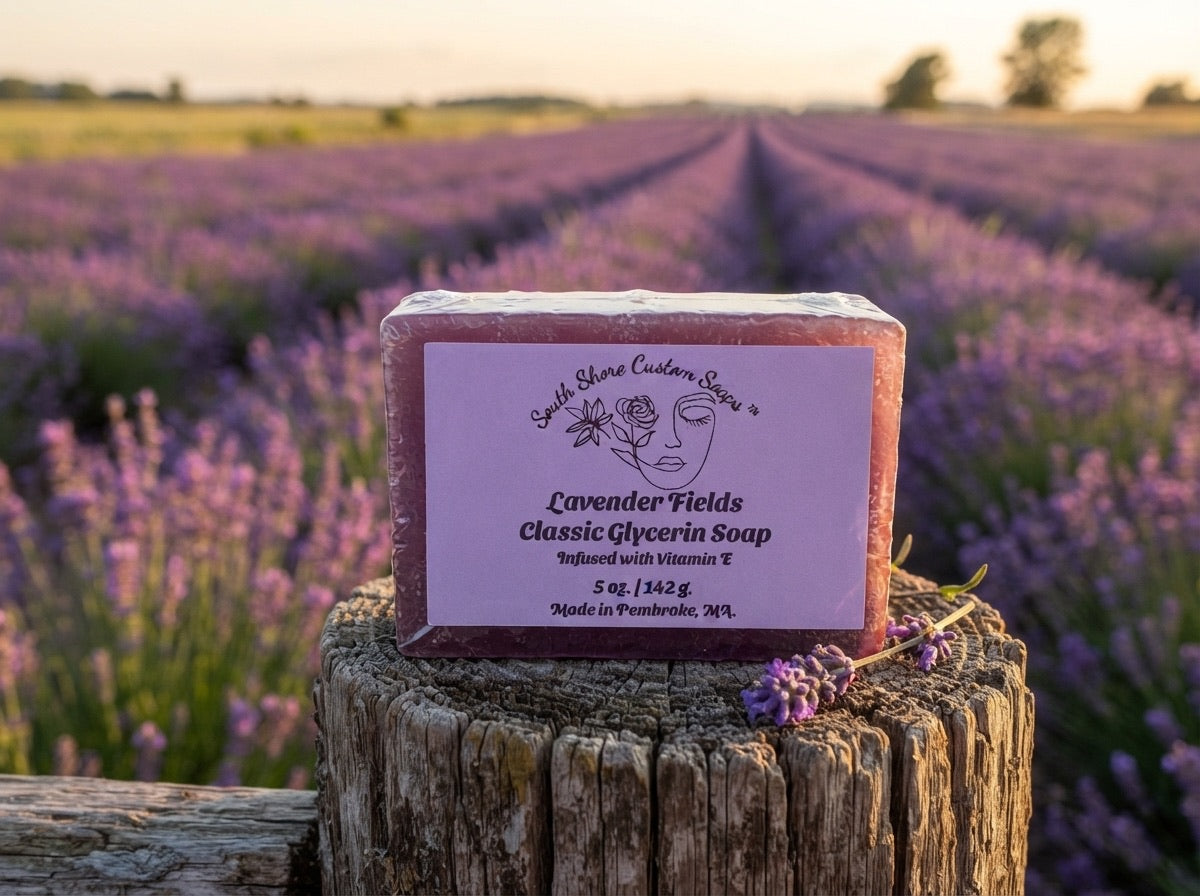 Lavender Fields Classic Glycerin Soap