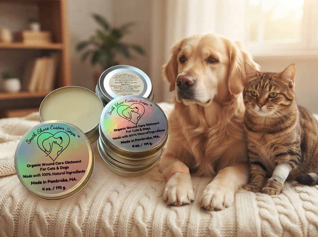 Organic Wound Care Ointment for Cats & Dogs