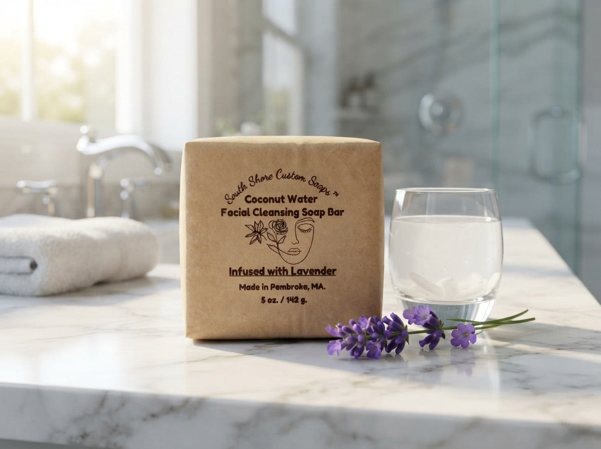 Coconut Water Facial Cleansing Soap Bar