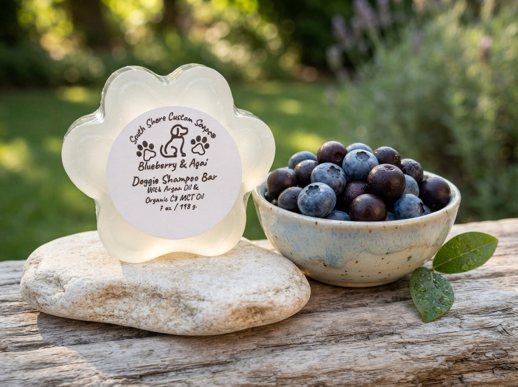 Blueberry Açai Dog Shampoo Bar