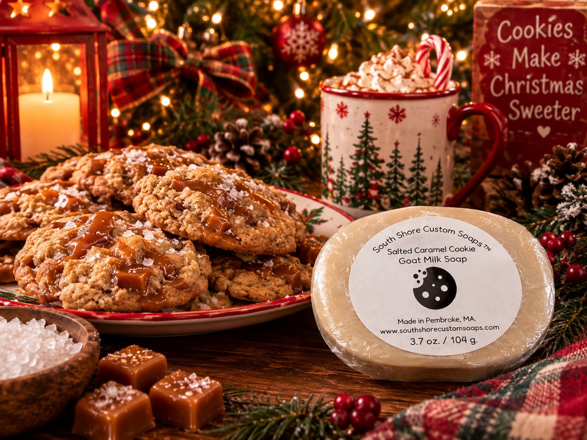 Salted Caramel Cookie Goat Milk Soap