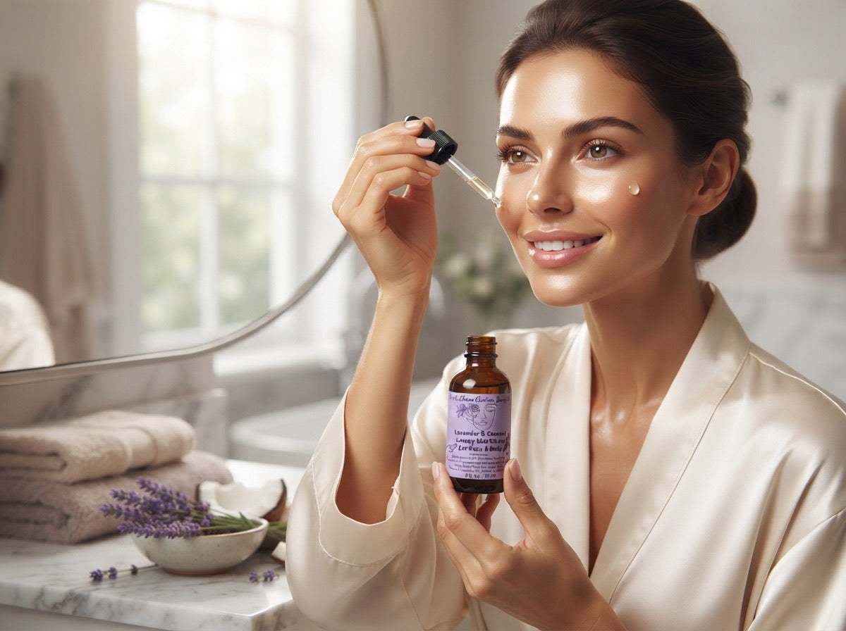 Lavender & Coconut Luxury Skin Serum For Face & Body