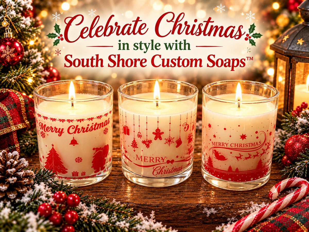Christmas Candles-Pine Cone Scented