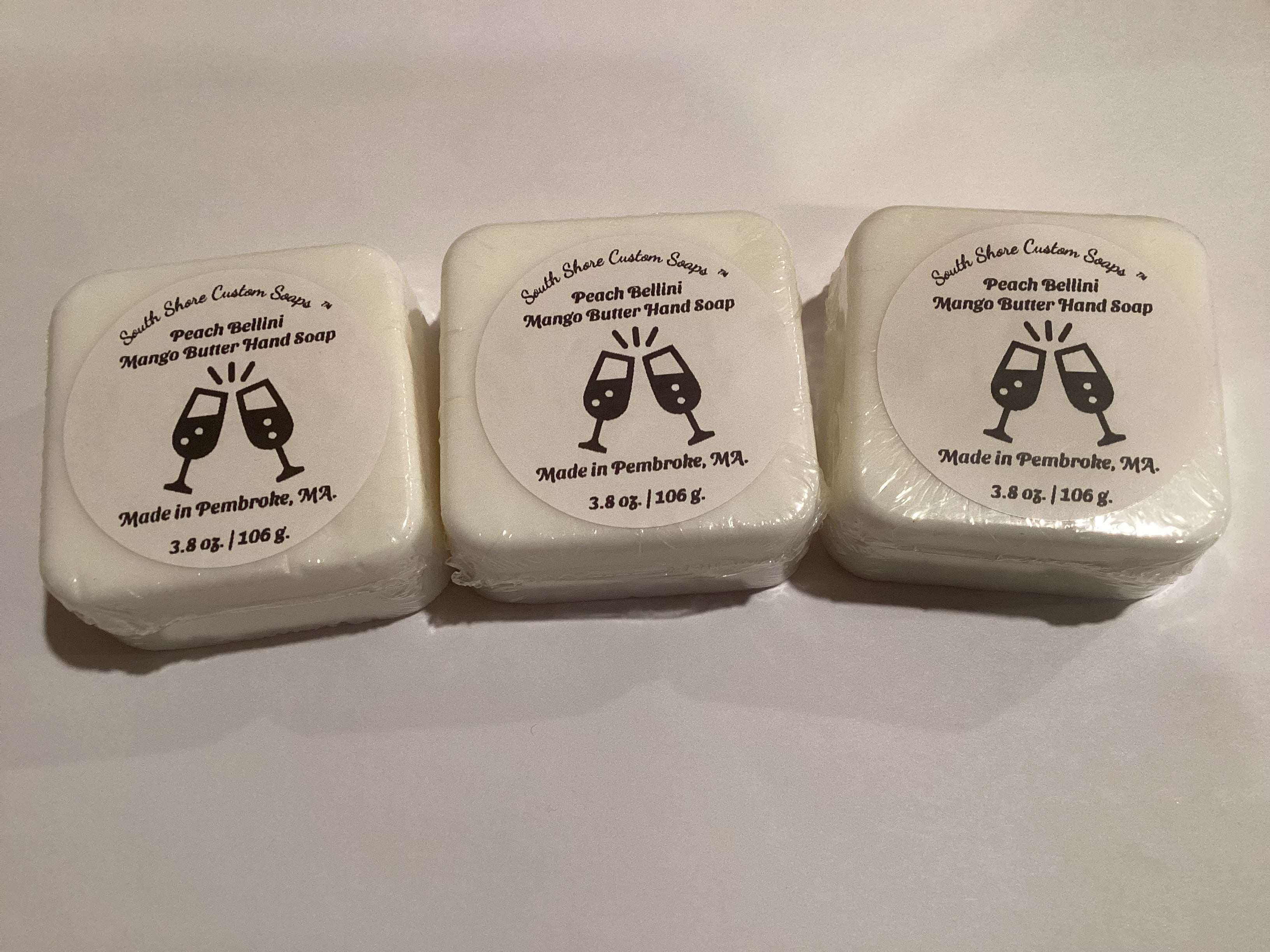 Peach Bellini Mango Butter Hand Soap