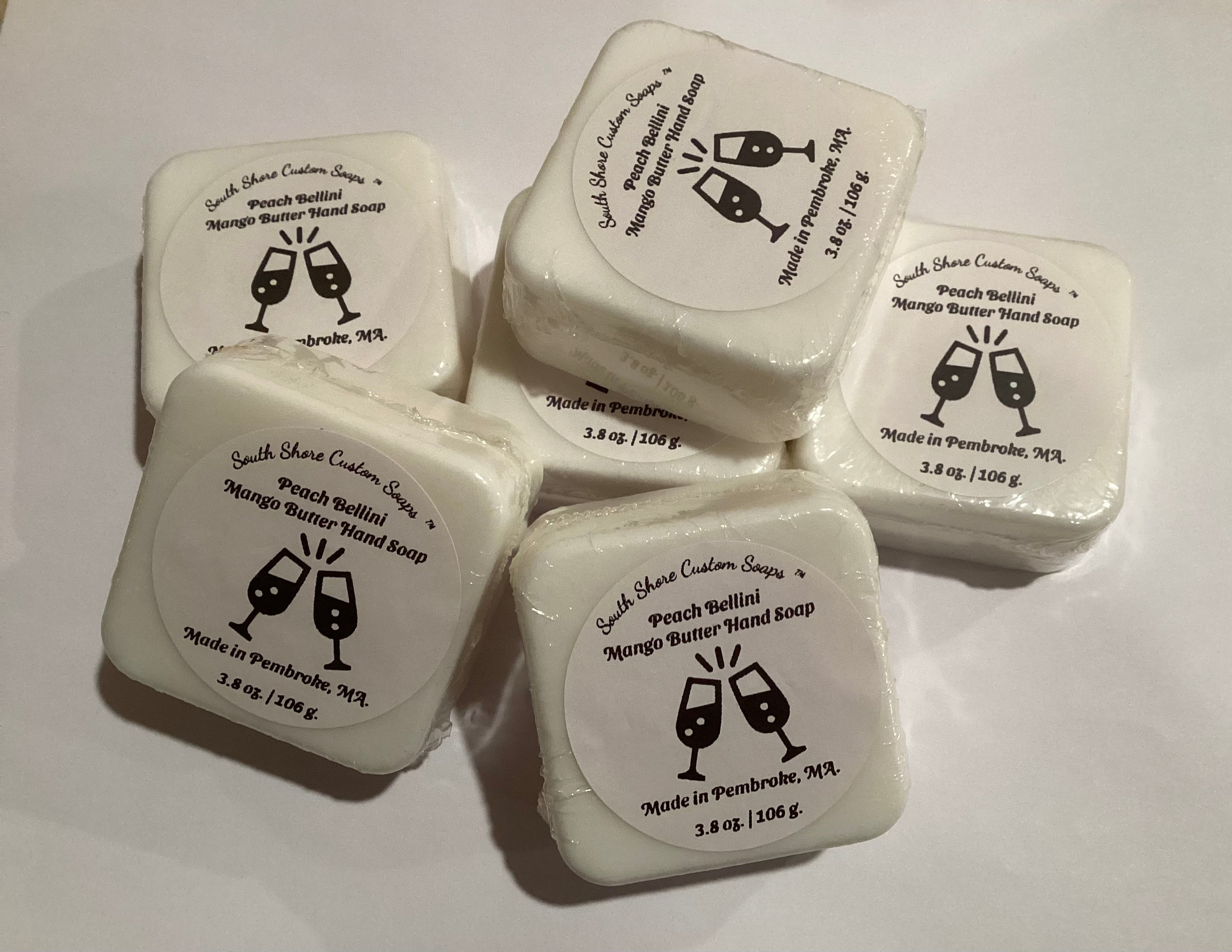 Peach Bellini Mango Butter Hand Soap
