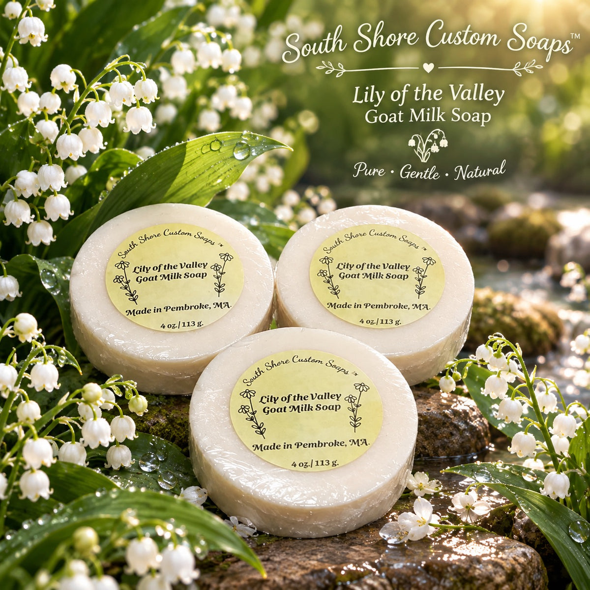 Lily of the Valley Goat Milk Soap