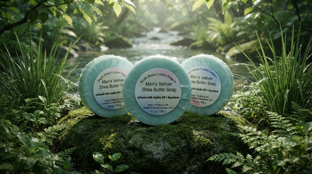 Men’s Vetiver Shea Butter Soap