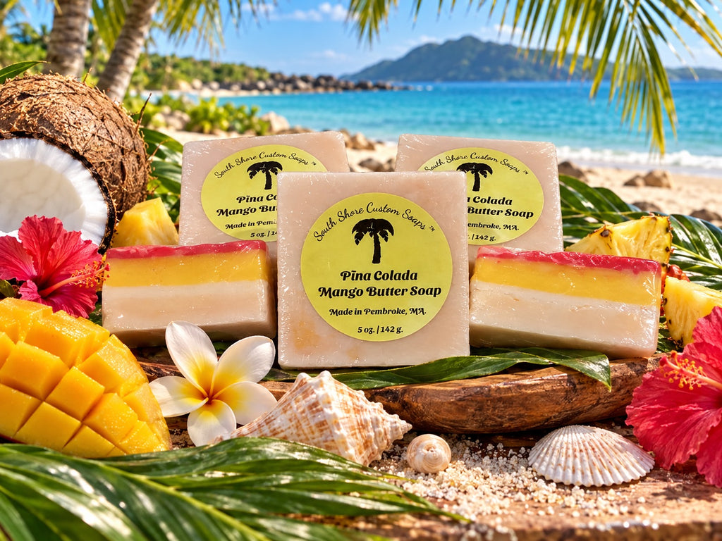 Pĩna Colada Mango Butter Soap